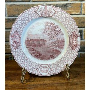 1931 Phillips EXETER ACADEMY NH Royal Cauldon Plate 10.40" ( Code 2)